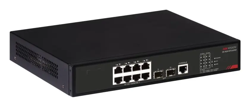 Hikvision DS-3E2510P-SI-8P2F PoE Switch — görsel 3