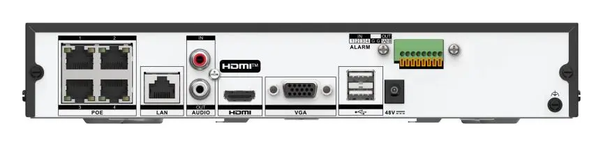 Hikvision DS-7604NI-Q1/4P(E) 4K NVR Kayıt Cihazı — görsel 5