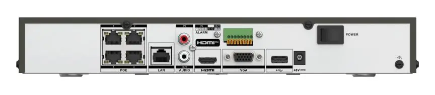 Hikvision DS-7604NXI-K1/4P/VPRO 4 Kanal 4 PoE AcuSeek NVR Kayıt Cihazı — görsel 5