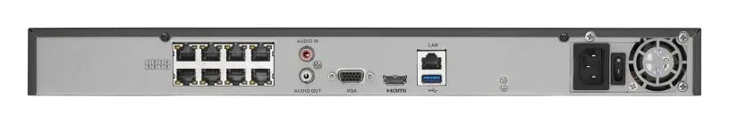 Hikvision DS-7608NI-E2/8P 8 Kanal 8 PoE 4K NVR Kayıt Cihazı