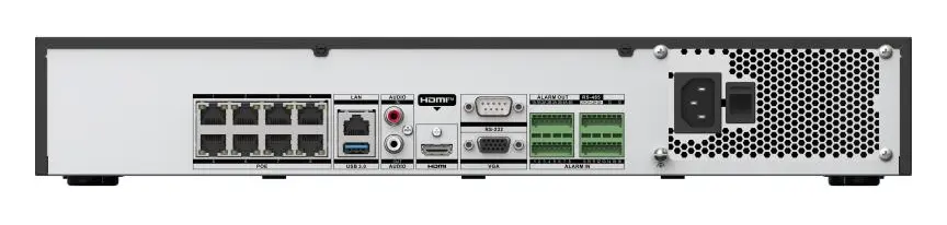 Hikvision DS-7708NXI-K4/8P/VPRO 8 Kanal 8 PoE AcuSeek NVR Kayıt Cihazı — görsel 5