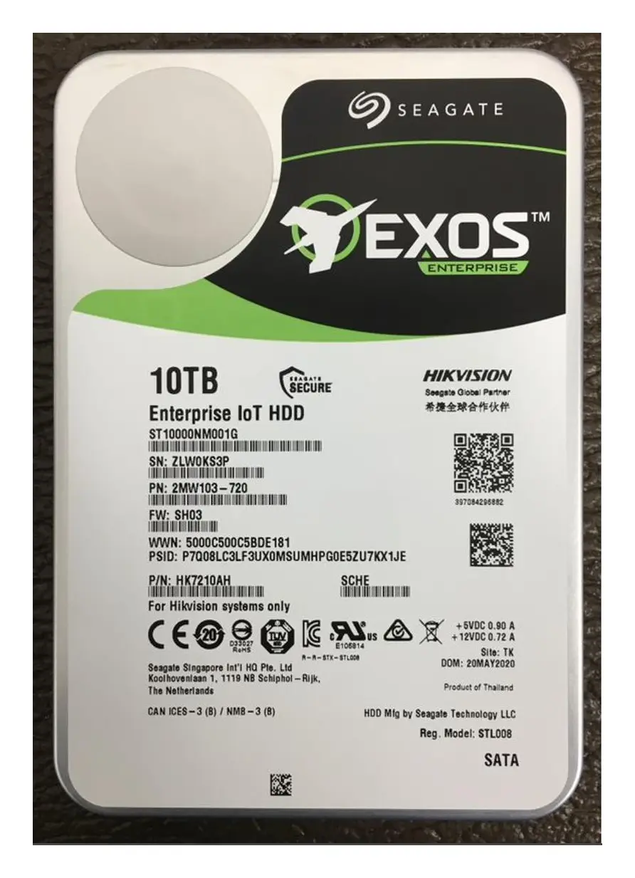 Hikvision DS-AIOT HDD HK7210AH/10T*1 Depolama Sunucusu