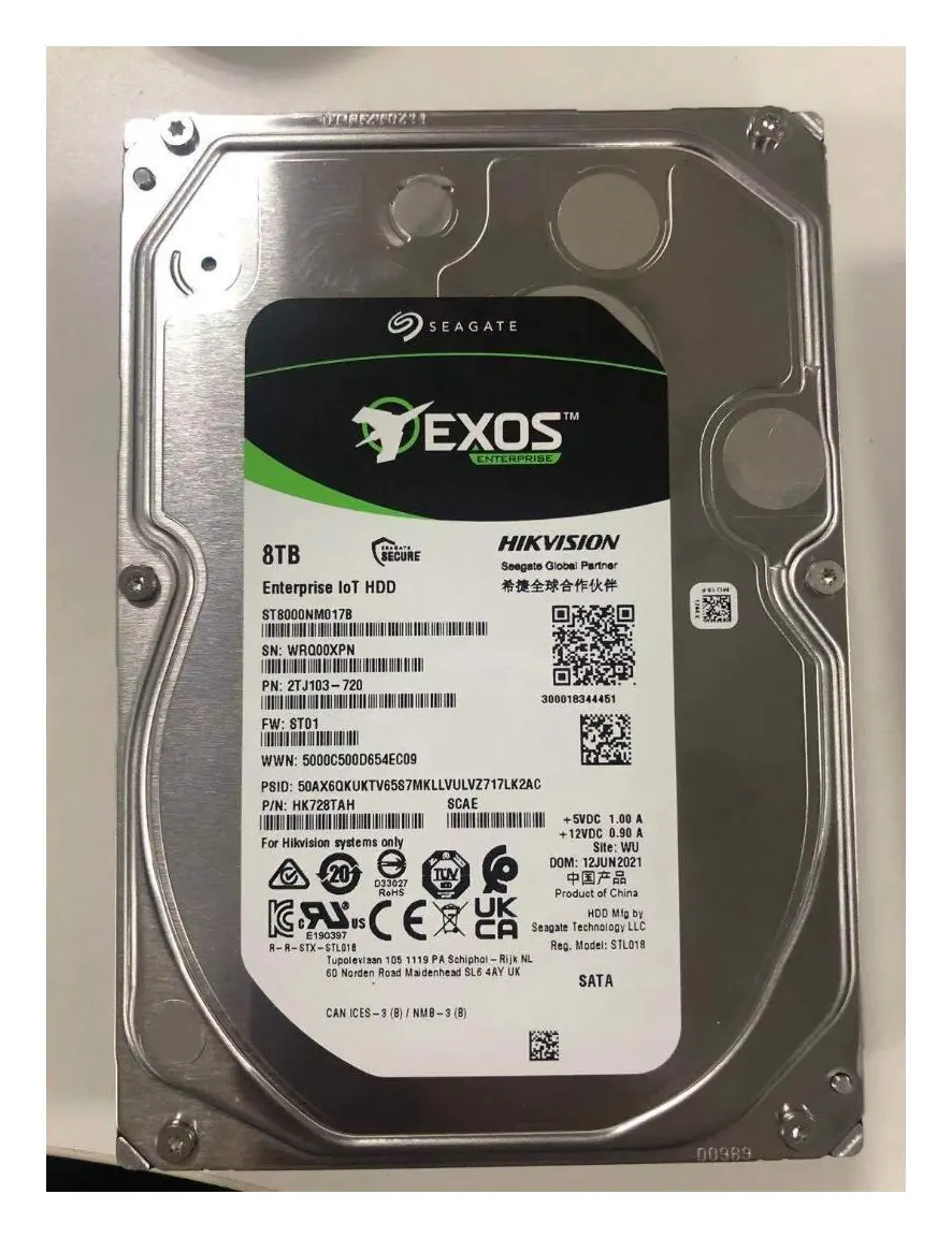 Hikvision DS-AIOT HDD HK728TAH/8T*1 Depolama Sunucusu
