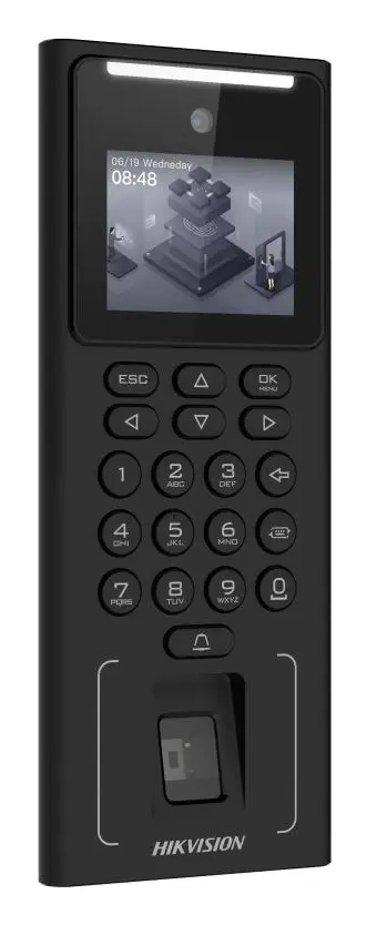 Hikvision DS-K1T321MFWX 2.4 inç Yüz Tanıma Terminali — görsel 2