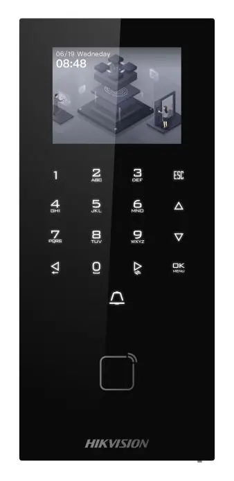 Hikvision DS-K1T807MX-E1 2.4 inç Geçiş Kontrol Terminali