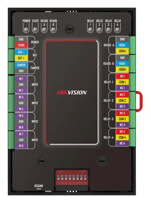 Hikvision DS-K2M0012X Geçiş Kontrol Modülü