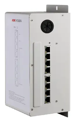 Hikvision DS-KAD606 8 Port İnterkom Network Switch