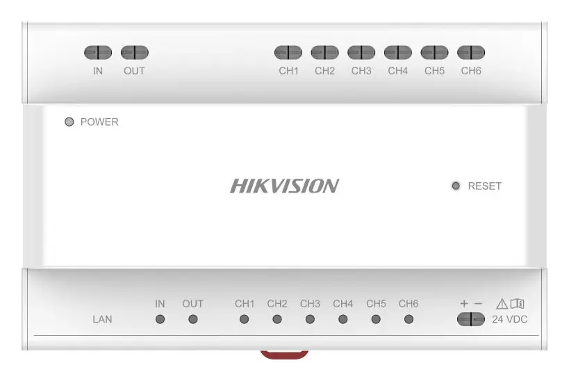 Hikvision DS-KAD706Y-SP Diyafon Dağıtıcı