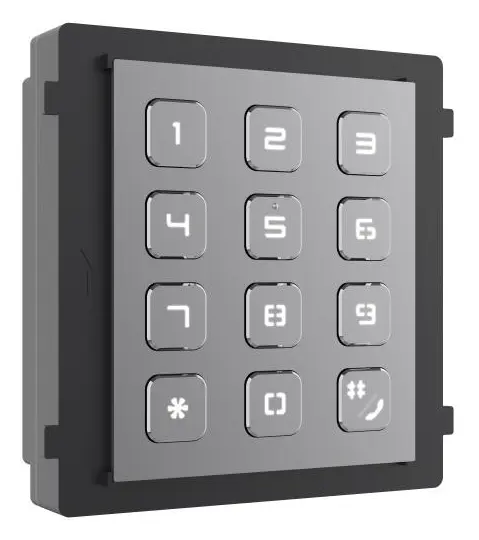 Hikvision DS-KD-KP Şifre Paneli Keypad Modülü — görsel 4