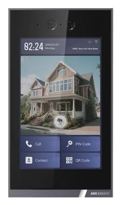 Hikvision DS-KD9434-E1 8 inç Diyafon Kapı Ünitesi