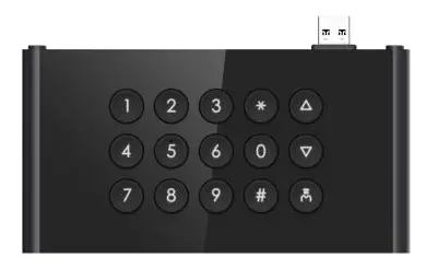 Hikvision DS-KDM9403-KP Diyafon Modülü