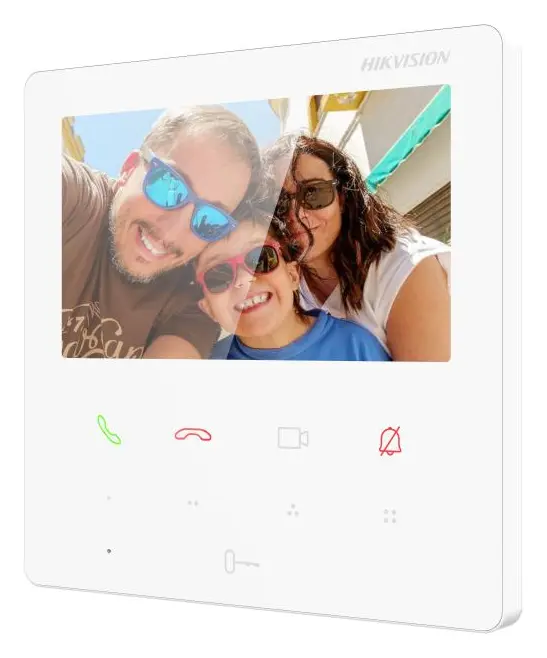 Hikvision DS-KH6110-WE1/WHITE 4.3 inç Diyafon İç Ünite — görsel 3