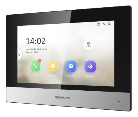 Hikvision DS-KH6320-WTE1(B) 7 inç Diyafon İç Ünite — görsel 3