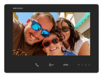 Hikvision DS-KH7300EY-WTE2 7 inç 2 Telli Diyafon İç Ünite