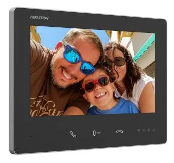 Hikvision DS-KH7300EY-WTE2 7 inç 2 Telli Diyafon İç Ünite — görsel 3