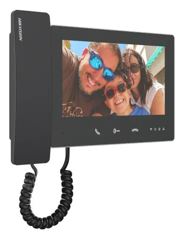 Hikvision DS-KH7300EY-WTHE2 7 inç 2 Telli Diyafon İç Ünite — görsel 3