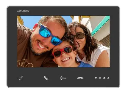 Hikvision DS-KH7300EY-WTIE2 7 inç 2 Telli Diyafon İç Ünite