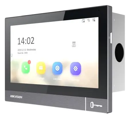 Hikvision DS-KH8381-WTE1/FLUSH 7 inç Diyafon İç Ünite — görsel 2