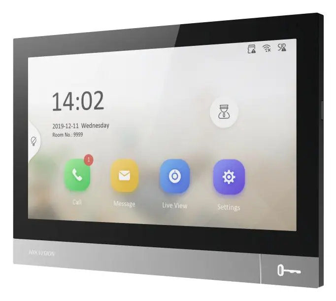 Hikvision DS-KH8560-WTE1 10 inç Diyafon İç Ünite — görsel 3