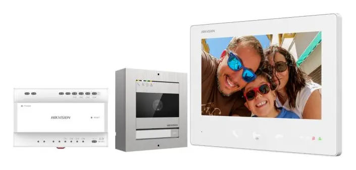 Hikvision DS-KIS704EY Diyafon Seti