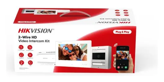 Hikvision DS-KIS704EY Diyafon Seti — görsel 2
