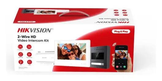 Hikvision DS-KIS704EY/ALUMINUM Diyafon Seti — görsel 4
