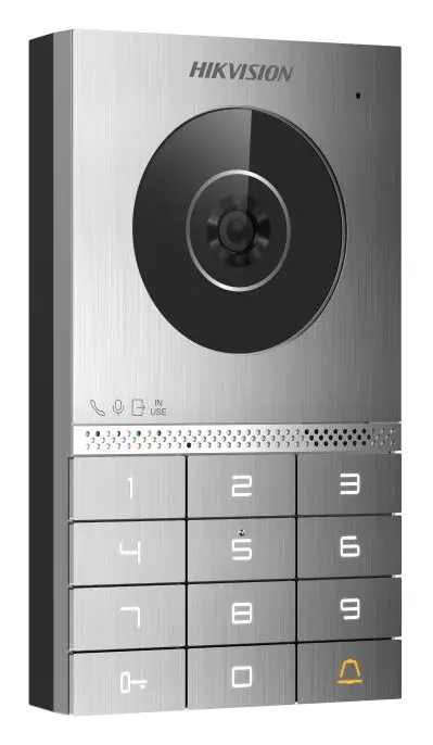 Hikvision DS-KV7023EY-IME2 2 Telli Diyafon Kapı Ünitesi — görsel 3
