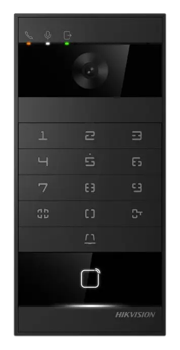Hikvision DS-KV8114-KWE1 Diyafon Kapı Ünitesi