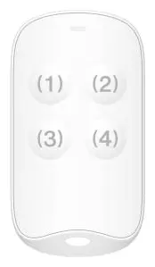 Hikvision DS-PC2002-WECKV Kablosuz Alarm Uzaktan Kumanda
