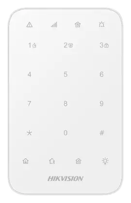 Hikvision DS-PK1-E-WE Kablosuz Led Keypad Şifre Paneli