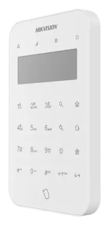Hikvision DS-PK1-LT-WE AX PRO Kablosuz Alarm Tuş Takımı — görsel 2