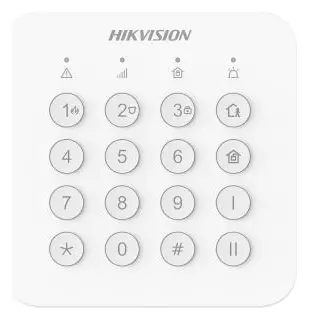Hikvision DS-PK201B-WB Kablosuz Alarm Tuş Takımı