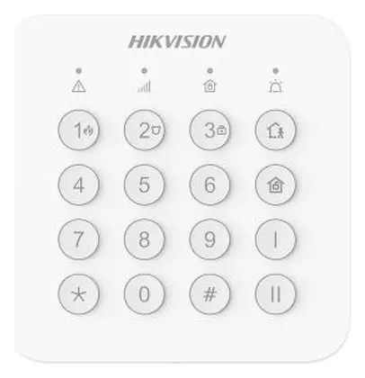 Hikvision DS-PK201B-WE Kablosuz Alarm Tuş Takımı