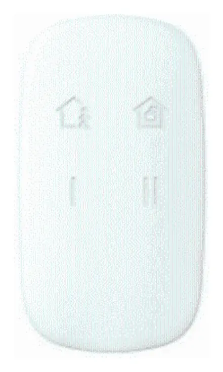 Hikvision DS-PKF1-WE(B)((O-STD)/BLACK AX PRO Kablosuz Alarm Uzaktan Kumanda