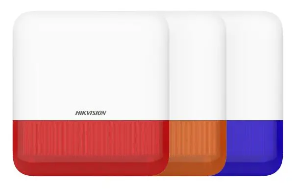 Hikvision DS-PS1-E-WE Kablosuz Harici Ortam Siren — görsel 2