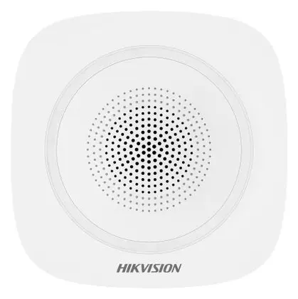Hikvision DS-PS1-I-WE(B)/BLACK/RED AX PRO Kablosuz Alarm Sireni