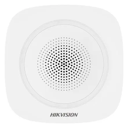 Hikvision DS-PS1-I-WE(B)/BLACK/RED AX PRO Kablosuz Alarm Sireni