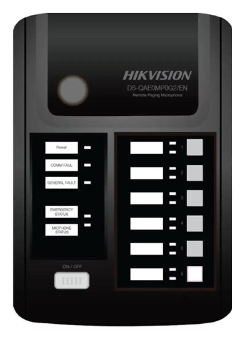 Hikvision DS-QAE0MP0G2/EN Mikrofon — görsel 2