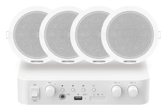 Hikvision DS-QAE1KA80206-4 IP Kamera Seti