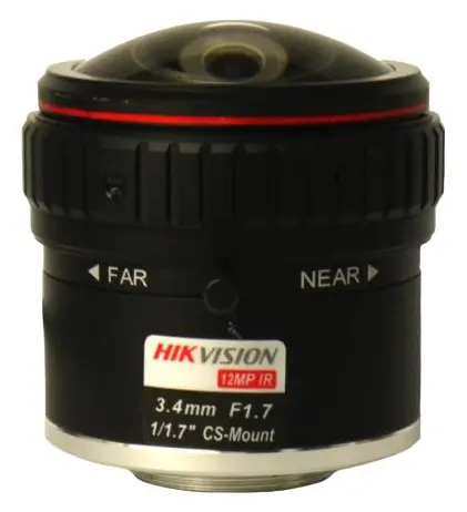 Hikvision HF3417D-12MPIR Lens