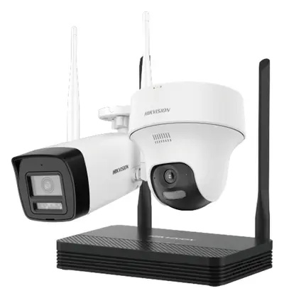 Hikvision NKS422W02H Kablosuz Kamera Seti