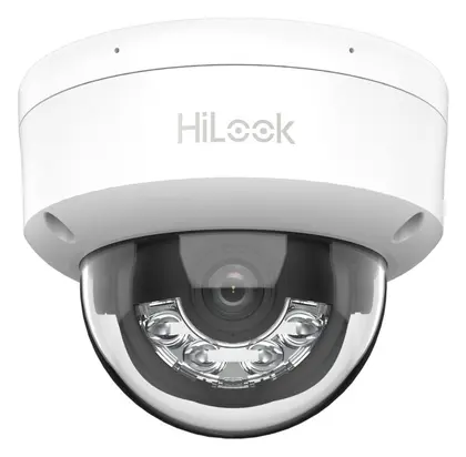 HiLook IPC-D120HAA-LU(F)(/SX) 2 MP Smart Hybrid Light IP Dome Kamera