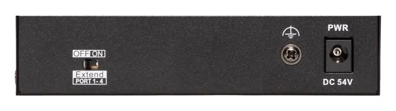 HiLook NS-0106P-45(B) 4 Port PoE Switch — görsel 4