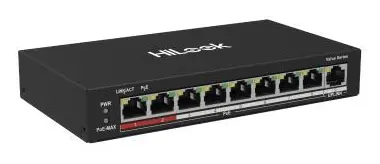 HiLook NS-0109P-60(B) 8 Port PoE Switch — görsel 2