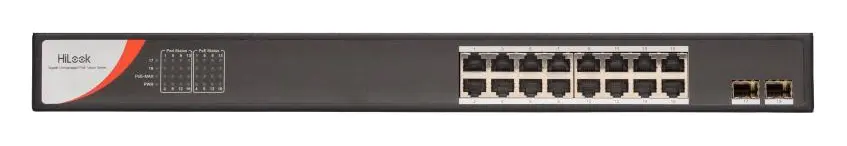 HiLook NS-0518P-125(B) 16 Port Gigabit PoE Switch — görsel 2