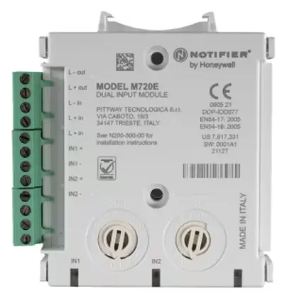Honeywell Notifier M720E Adresli Giriş/Çıkış Modülü