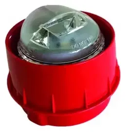Honeywell Notifier NRX-WSF-RR Kablosuz EN 54-3 Kırmızı Yangın Sireni / Flaşör
