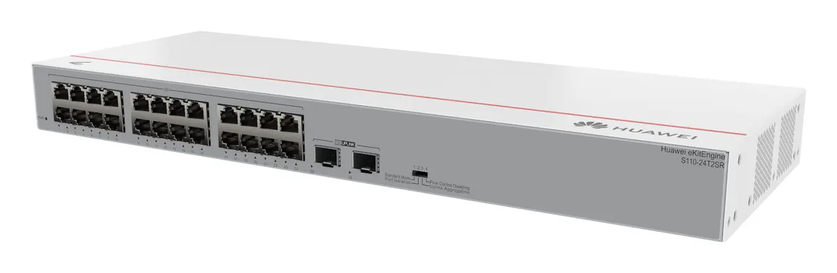 Huawei S110-24T2SR 24 Port Gigabit 2xSFP Yönetilebilir Switch — görsel 3