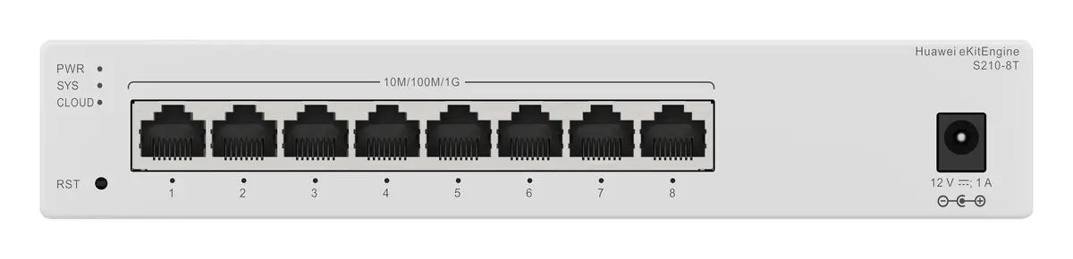 Huawei S210-8T 8 Port Gigabit Yönetilebilir Switch