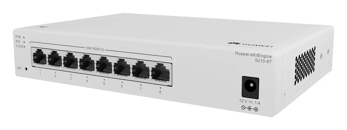 Huawei S210-8T 8 Port Gigabit Yönetilebilir Switch — görsel 3